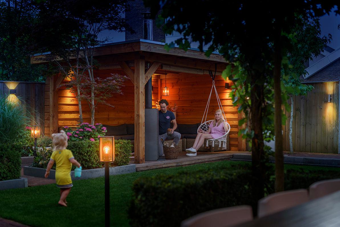 System oświetlenia ogrodu 12v - zewnętrzne lampy LED - sprawdź inteligenty system!