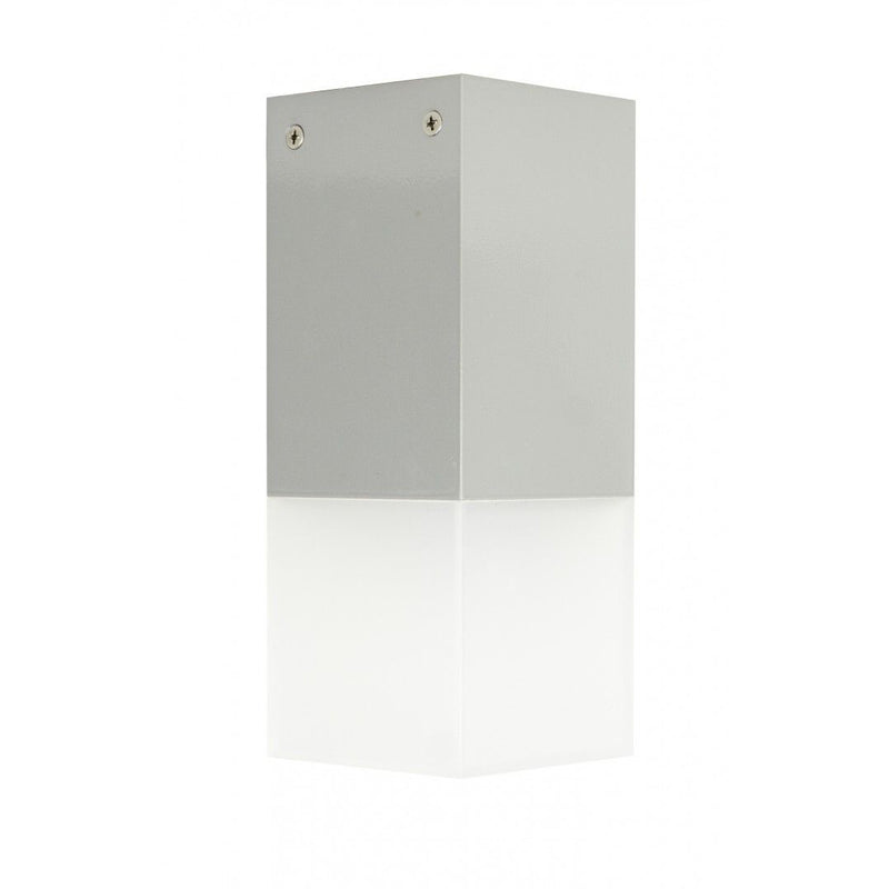 Lampa ogrodowa sufitowa zewnętrzna (grafit/czarny/szary) (20,5cm 1x E27) SU-MA (cube)