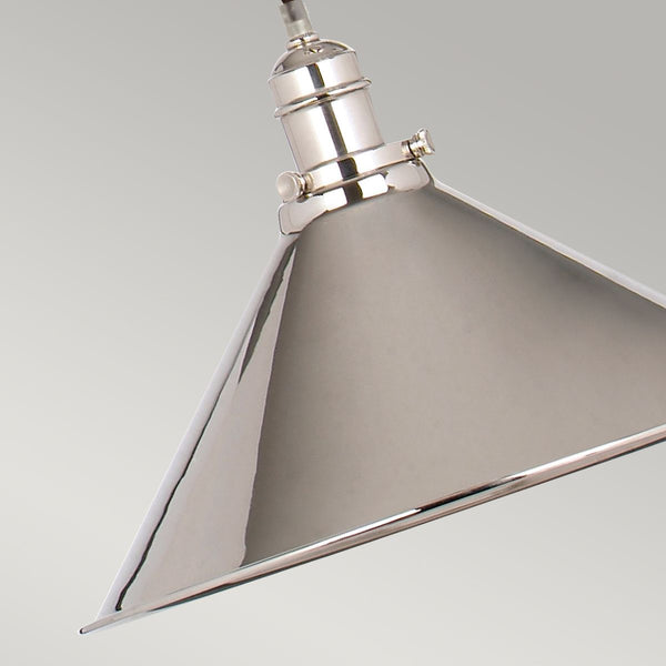 Lampa wisząca Provence (polerowany nikiel) - Elstead (37cm, 1xE27)