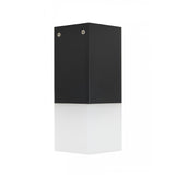 Lampa ogrodowa sufitowa zewnętrzna (grafit/czarny/szary) (20,5cm 1x E27) SU-MA (cube)