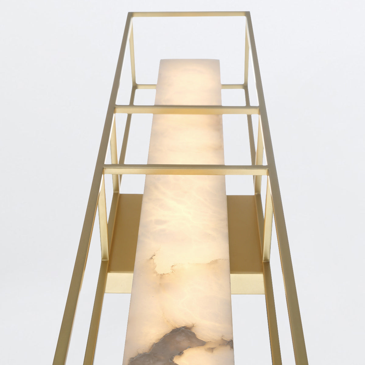 Duży kinkiet Blakley - 1 źródło światła - Szczotkowane złoto, Eurofase - ePlafoniera.pl