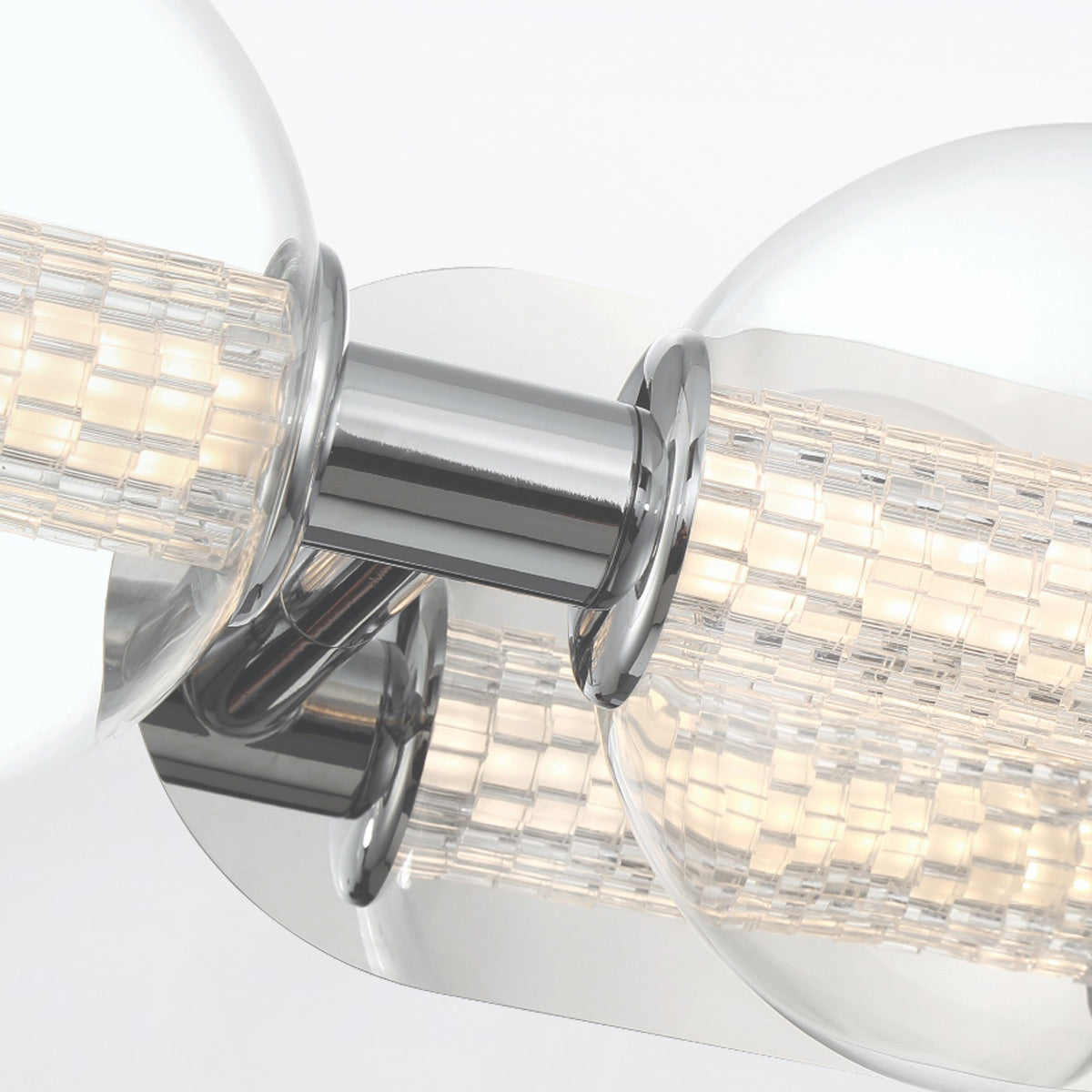 Kinkiet Atomo - 3 źródła światła - Polerowany chrom, Eurofase - ePlafoniera.pl