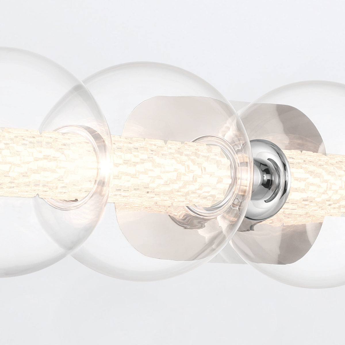 Kinkiet Atomo - 5 źródeł światła - Polerowany chrom, Eurofase - ePlafoniera.pl