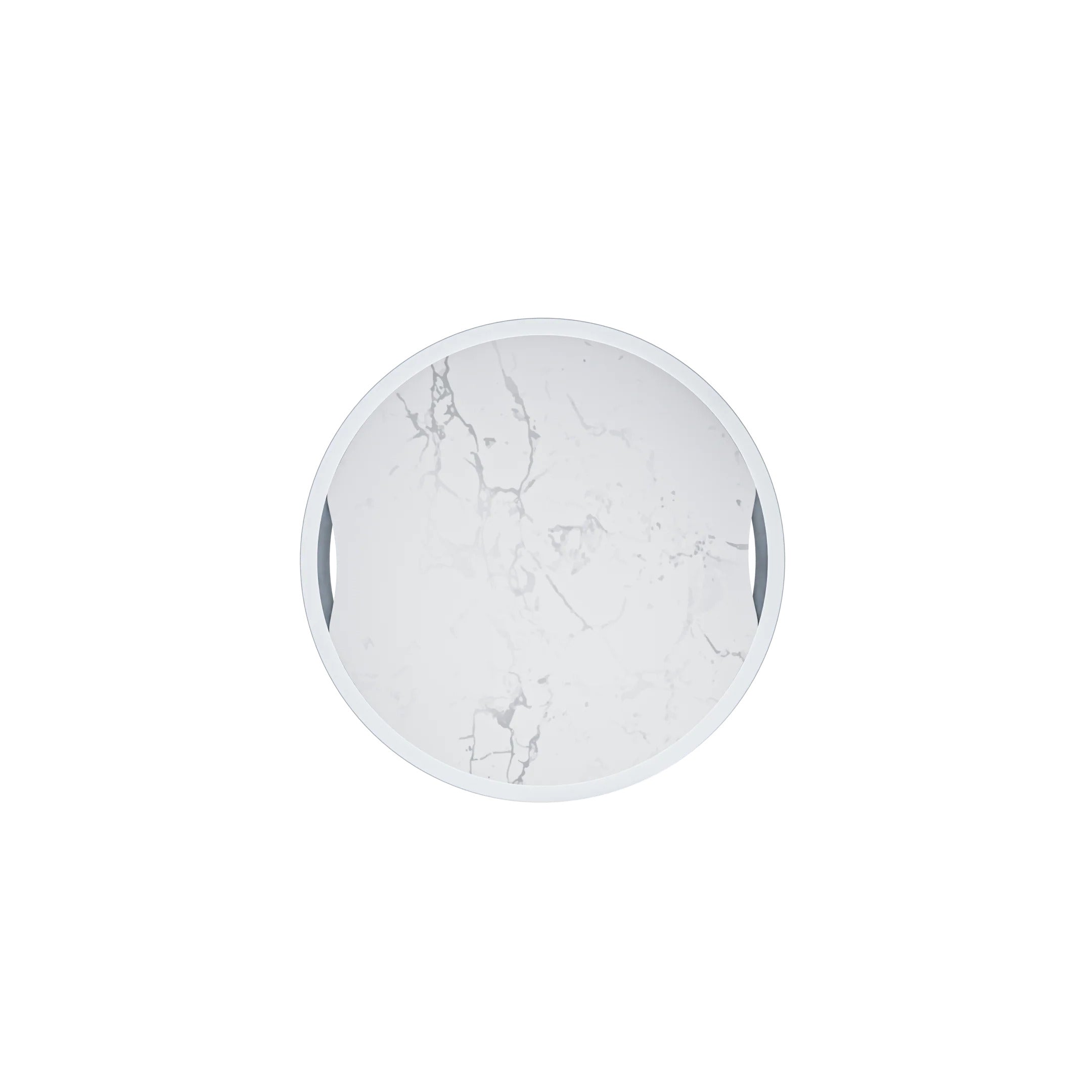 Koodu Sphere Marble Top Brushed silver - szczotkowane srebro