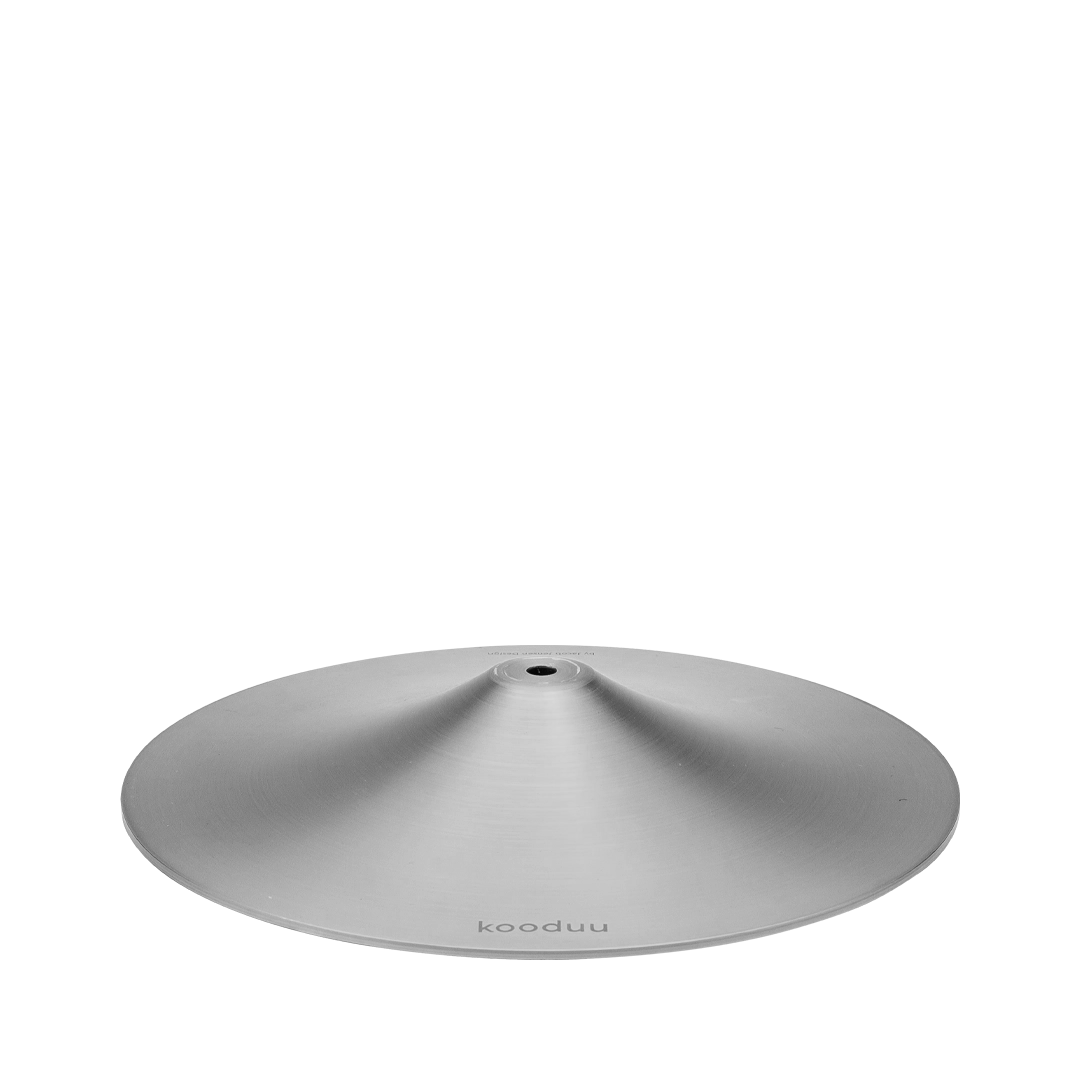 Sphere Base Stand  - Brushed Silver, Kooduu - ePlafoniera