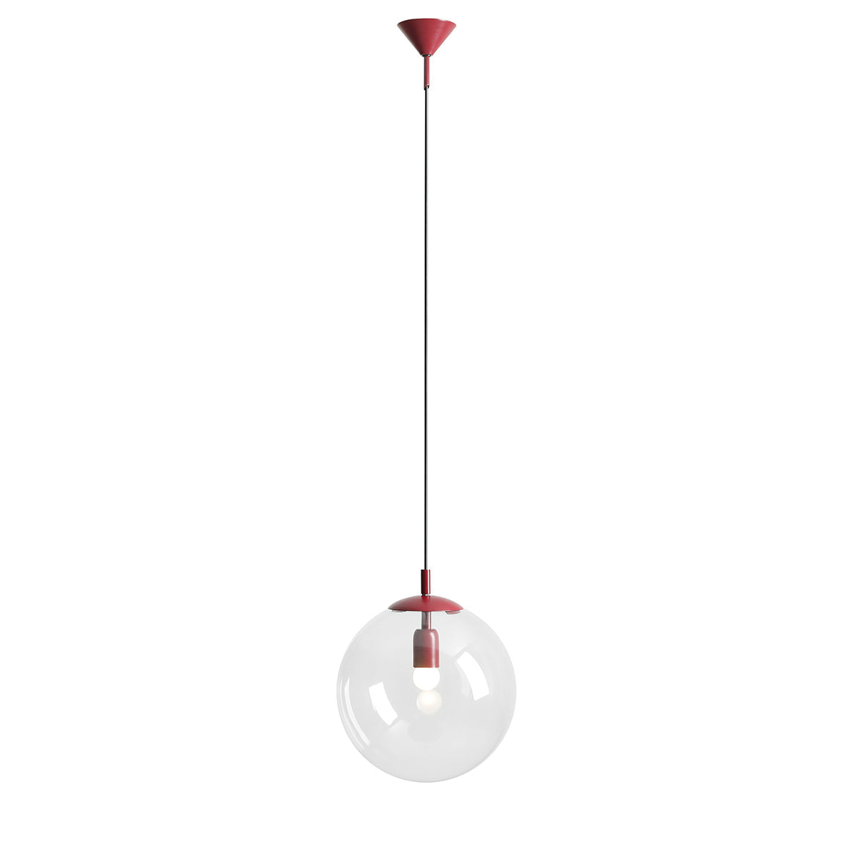 Lampa wisząca Globe Colors - Aldex (Red Wine, Lilac, Beige, Dusty Blue, Mustard, Pistachio oraz Coral)