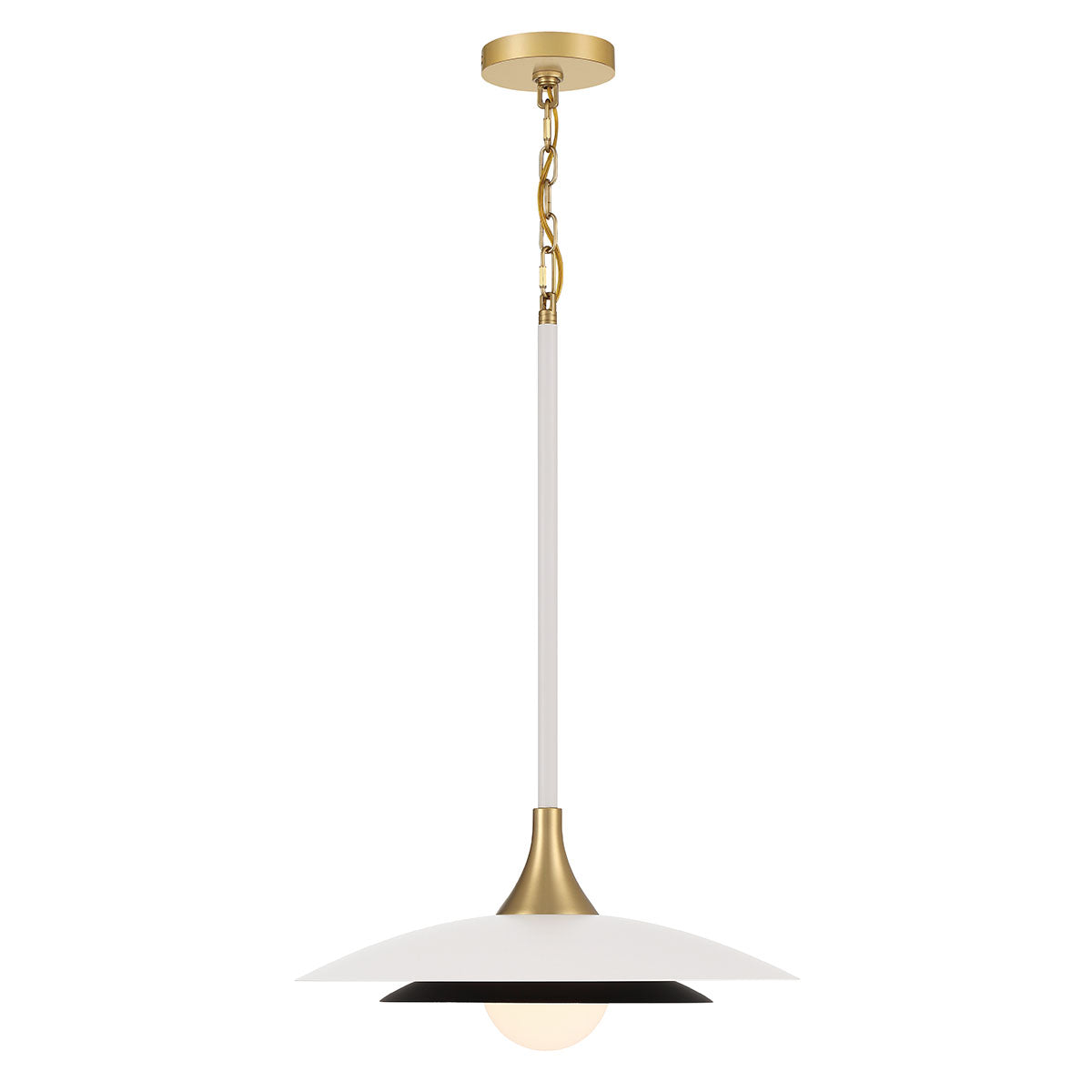 Lampa wisząca Welsh - Matowa biel, Eurofase