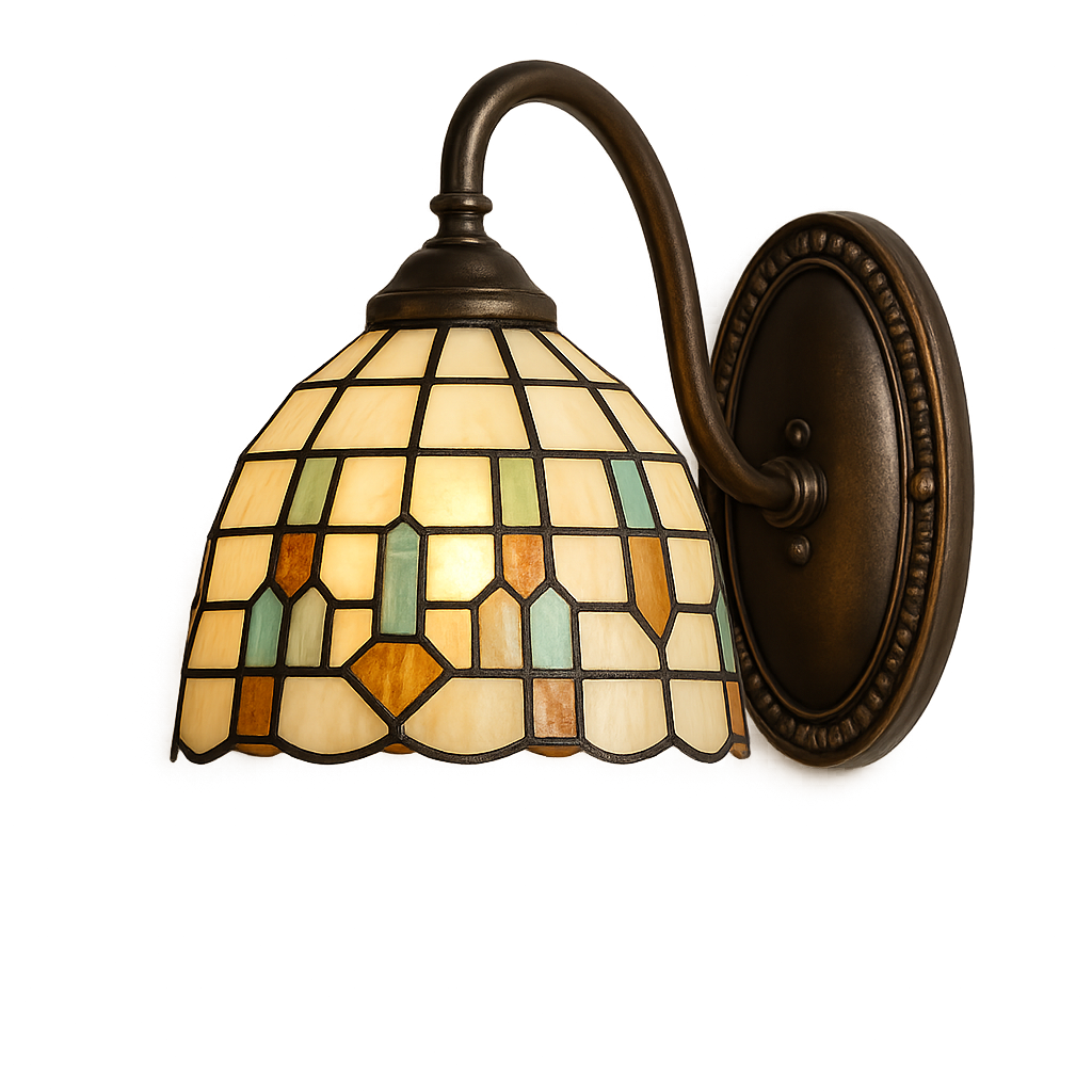 Lampy ścienne tiffany