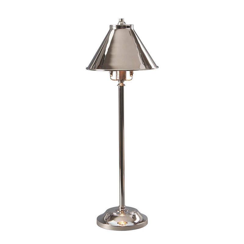 Lampa biurkowa / stołowa Provence - Elstead (1xE14, polerowany nikiel)