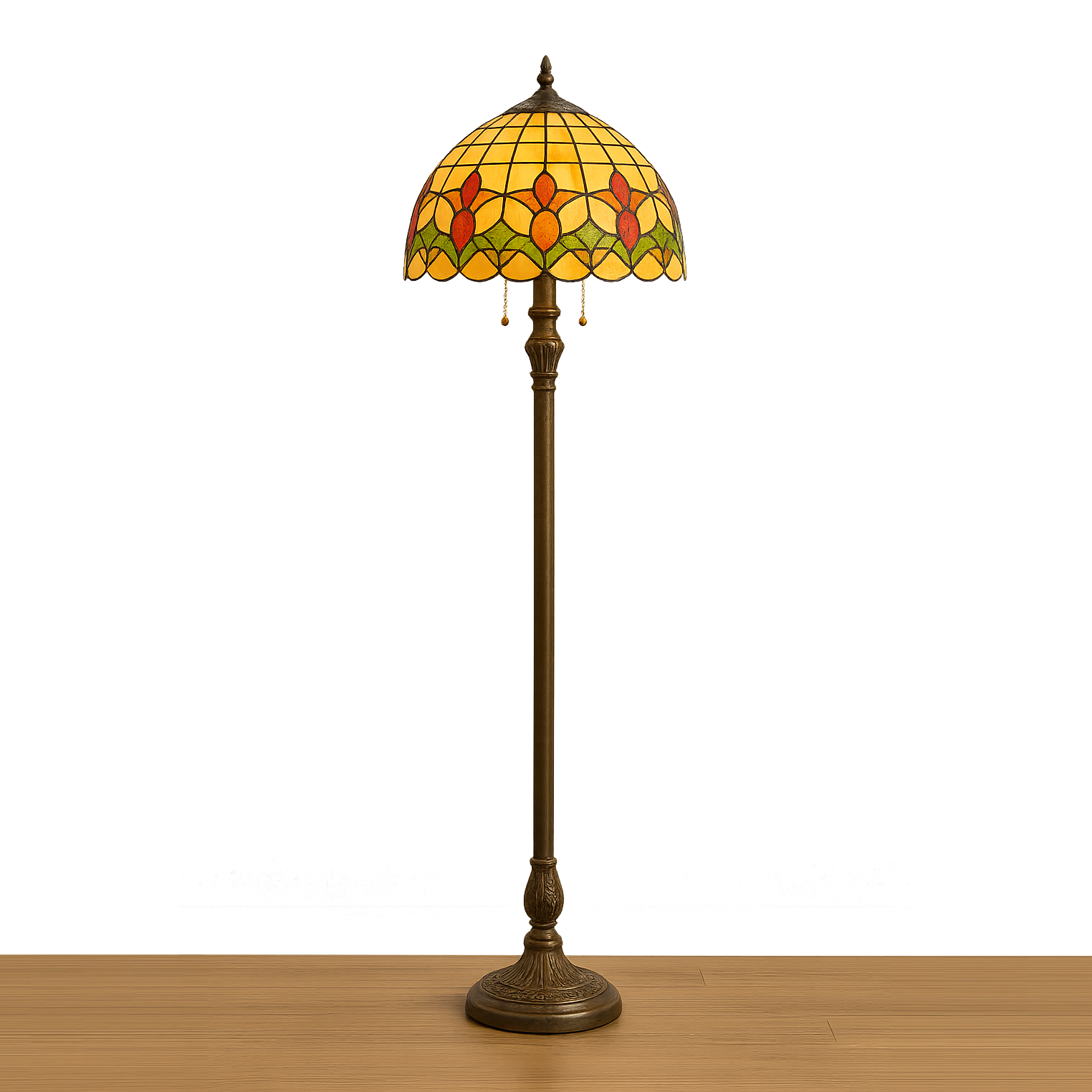 Lampy podłogowe tiffany