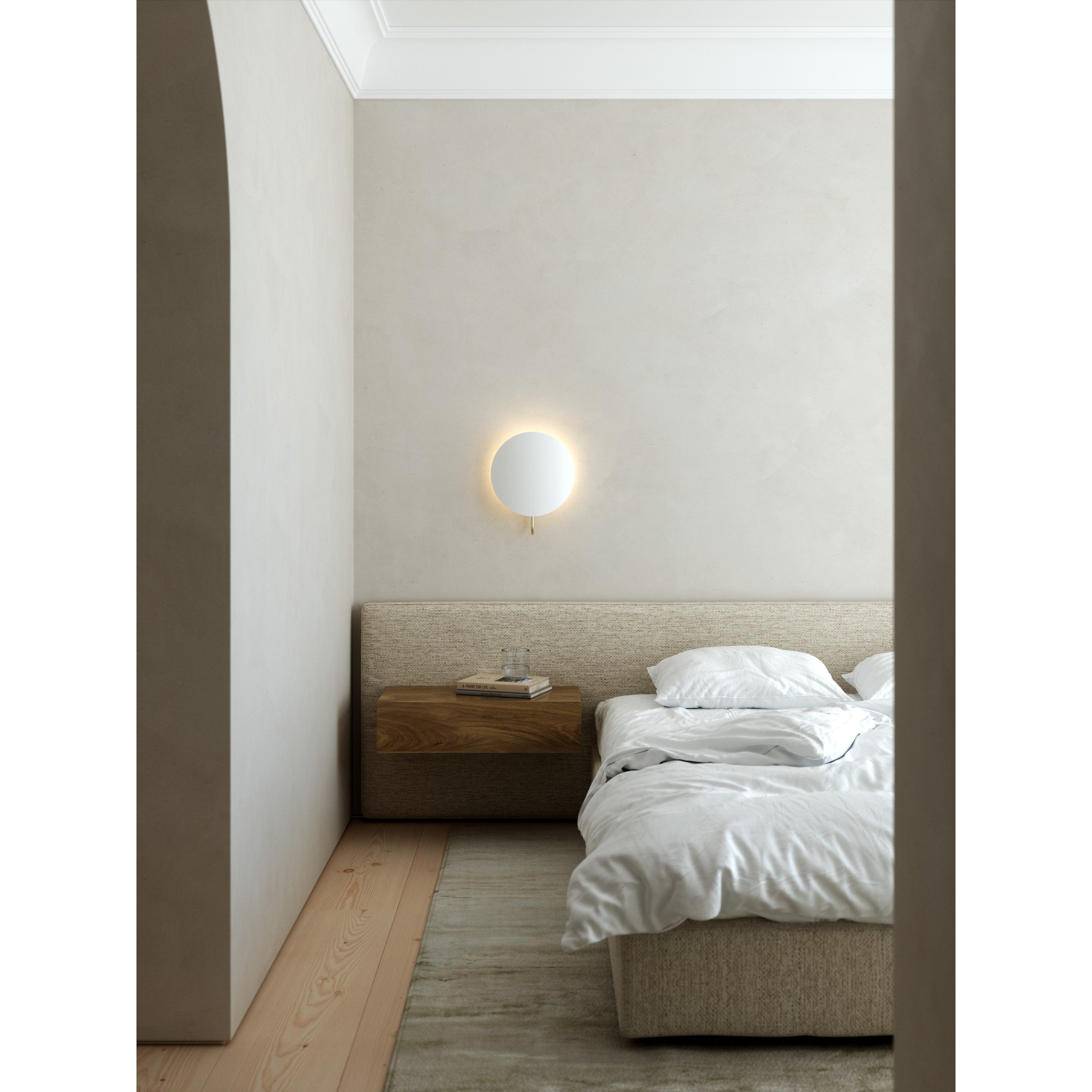 Spargo | Wall light | White/Brass, Design For The People - ePlafoniera