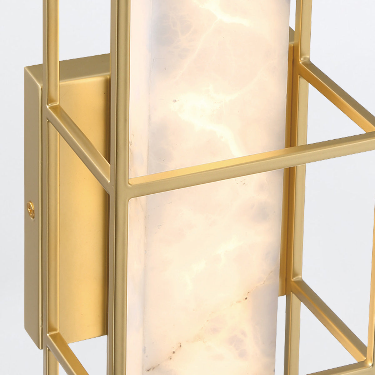 Średni kinkiet Blakley - 1 źródło światła - Szczotkowane złoto, Eurofase - ePlafoniera.pl