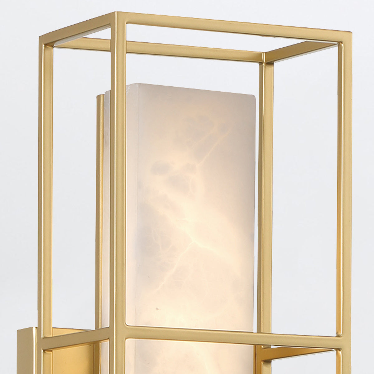 Średni kinkiet Blakley - 1 źródło światła - Szczotkowane złoto, Eurofase - ePlafoniera.pl