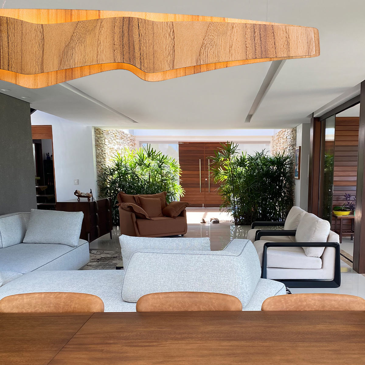 Średnia lampa wyspowa LED Horizon, Accord Lighting - ePlafoniera.pl