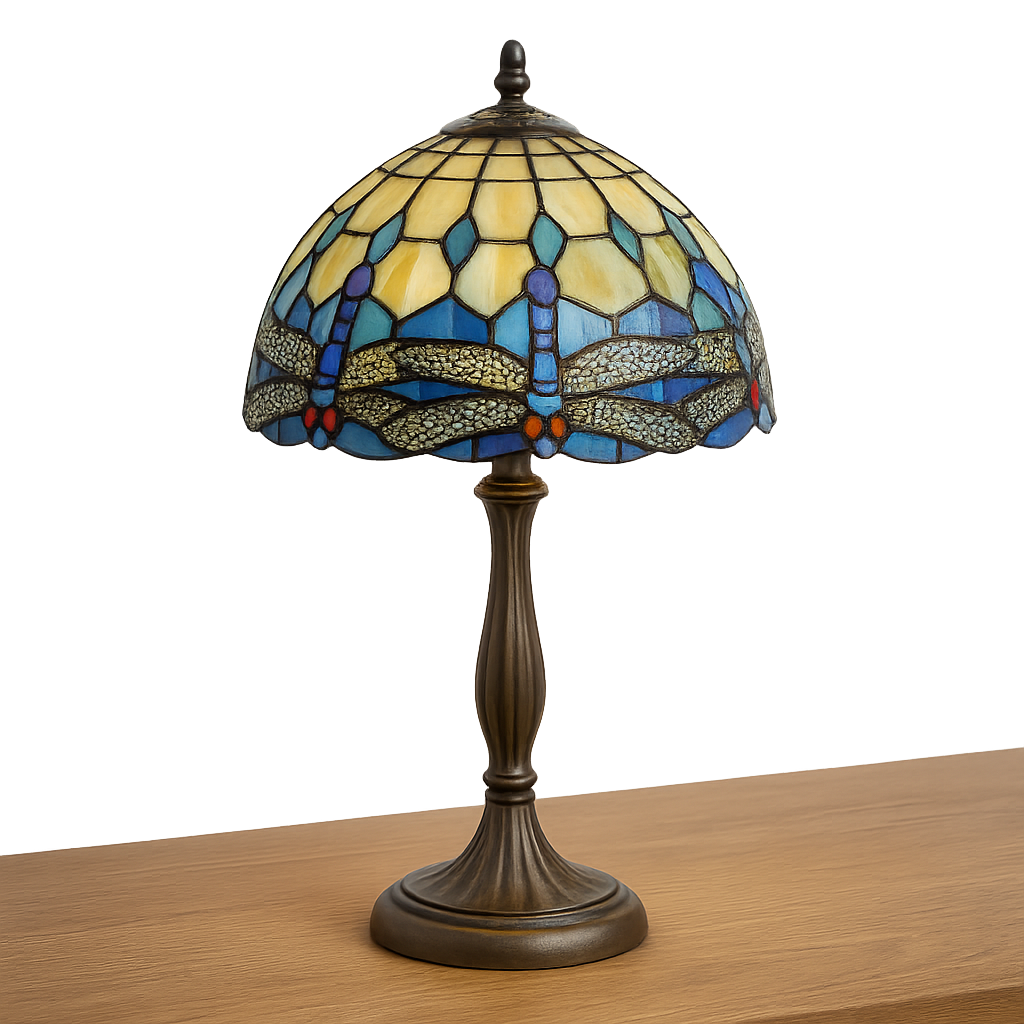 Lampy stojące tiffany