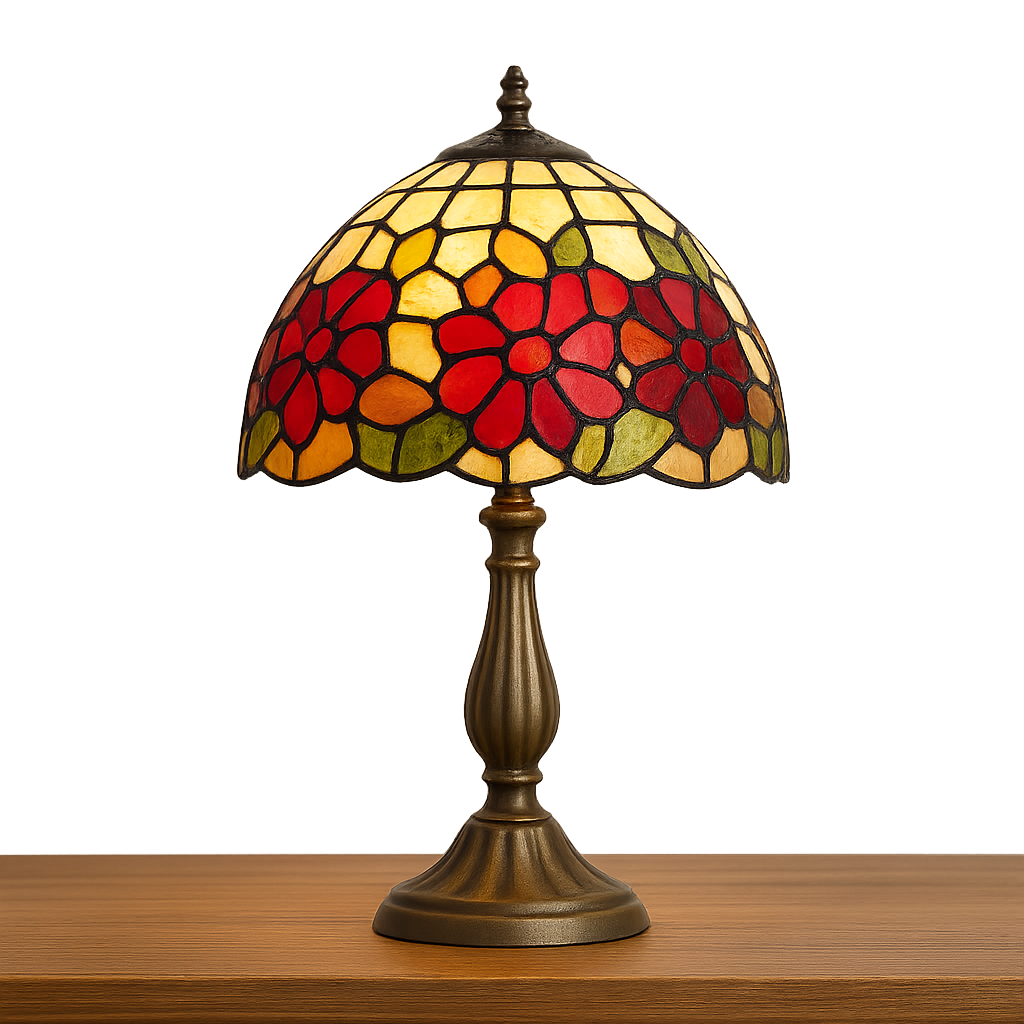 Lampy stołowe tiffany