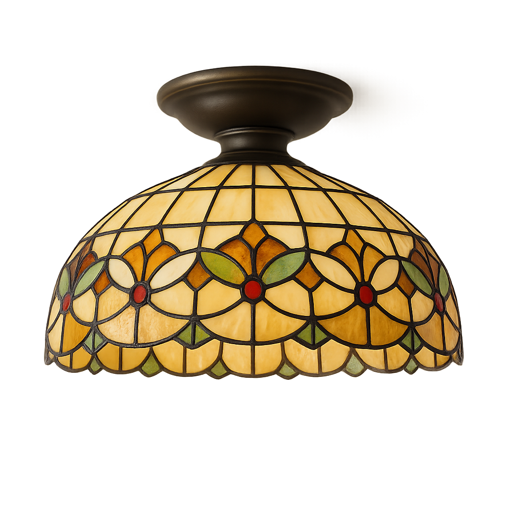 Lampy sufitowe tiffany