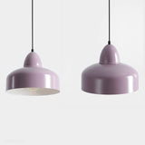 Modna lampa do kuchni, kolorowa metalowa, Como Lilac (Aldex)