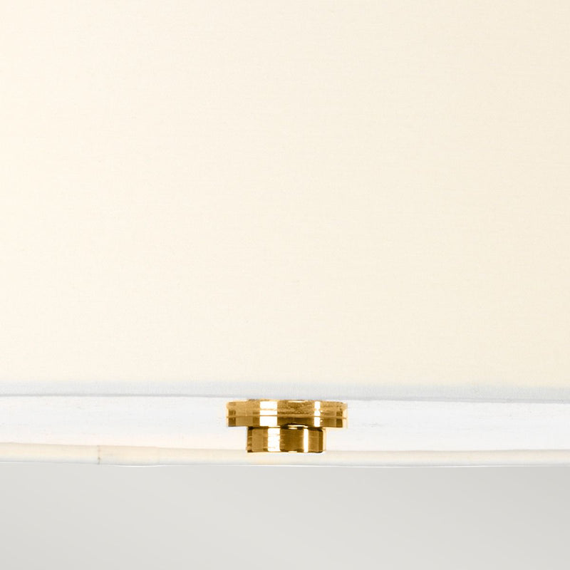 Romantyczna lampa wisząca (biała, złota) sufitowa do łazienki sypialni salonu  (G9 3x4W) Elstead (Falmouth)