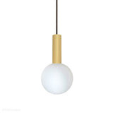 Metalowa lampa matowa wisząca - nowoczesna do salonu sypialni łazienki (Matuba) Loftlight