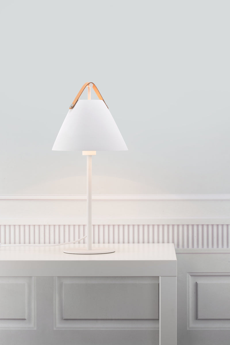 Strap | Table Lamp | White, Design For The People - ePlafoniera.pl