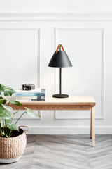 Strap | Table Lamp | Black, Design For The People - ePlafoniera