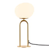 Shapes | Lampa stołowa w stylu glamour z mosiężną podstawą i włącznikiem | Design For The People