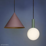 Metalowa lampa wisząca Konko Light - Loftlight (30/45/60cm 1xE27)
