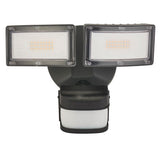 Lampa zewnętrzna, garażowa, ścienna - regulowany reflektor naświetlacz z czujnikiem ruchu i zmierzchu (LED 36W) SU-MA (duo)