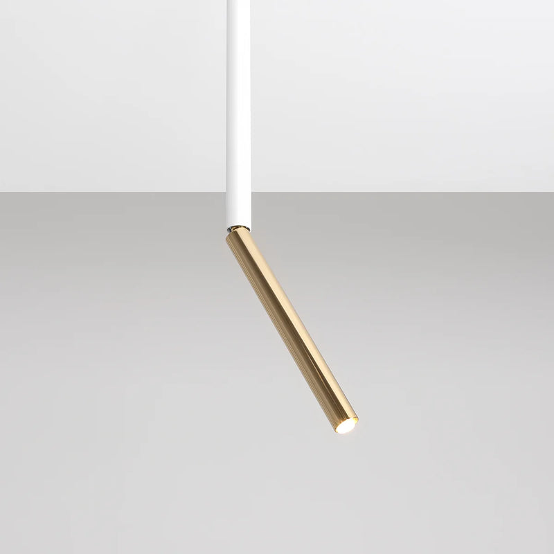 Biała rurka spot 54cm, nowoczesna lampa sufitowa 1xG9, Aldex (stick)1067PL/GM