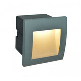 Lampa podtynkowa zewnętrzna LED (1,5W 9x9cm) ogrodowa grafitowa, SU-MA (Mur)