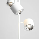 Biała lampa - spot stojąca, podłogowa (regulowana, ustawna 3xAR111) Aldex (Bot)1046A