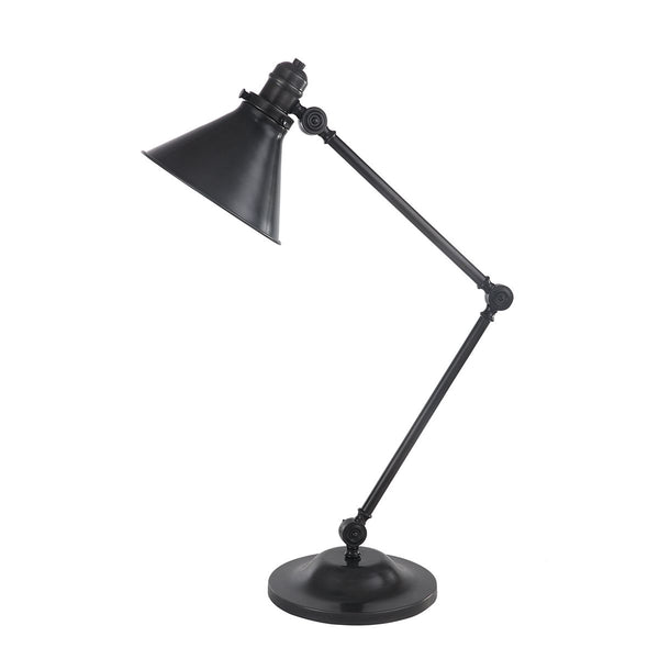 Lampa stojąca / biurkowa z łamanym ramieniem Provence (stary brąz) - Elstead (1xE27)