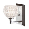 Kinkiet nad lustro / lampa do łazienki Serena -  Quoizel (polerowany chrom, IP44, G9 4W)