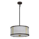 Lampa wisząca z możliwością regulacji, Elstead Lighting (Corona 2 p) - muzealny brąz / 2xE27 lub 3xE27