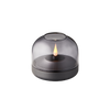 Kooduu Glow 08 Smoked Grey - Lampa stołowa / świecznik (do wewnątrz i na zewnątrz)