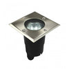 Lampa najazdowa zewnętrzna kwadratowa 10x10cm (1x GU10) SU-MA (Pabla)