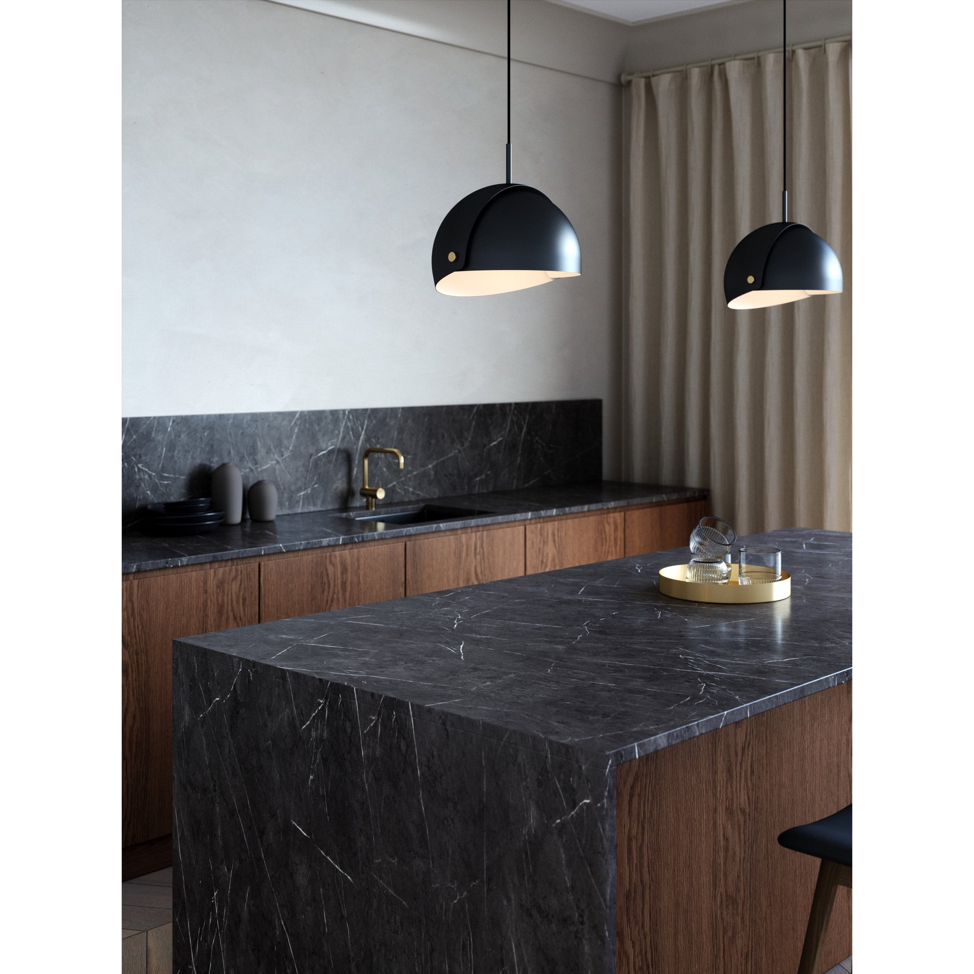 Align | Pendant | Black, Design For The People - ePlafoniera.pl