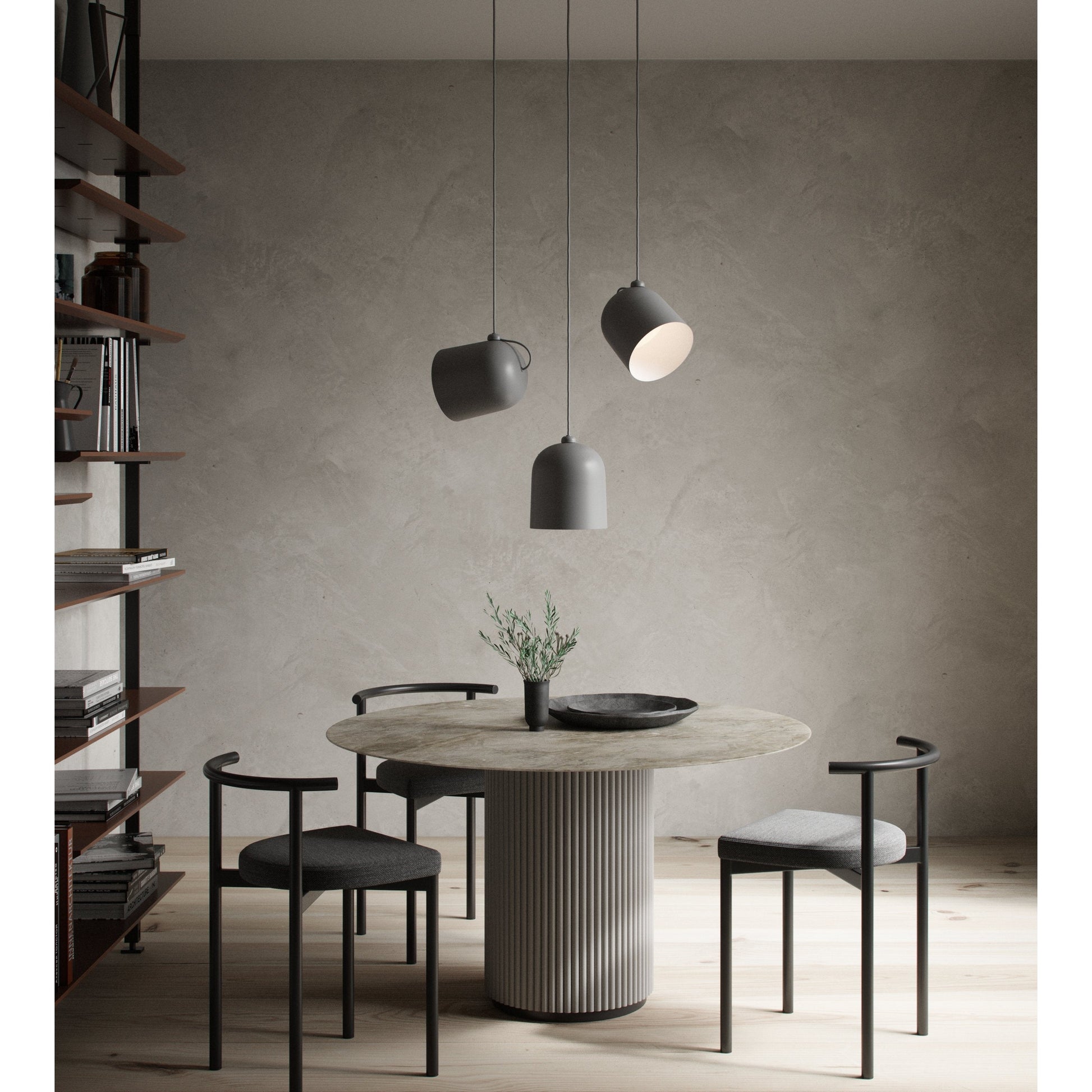 Angle E27 | Pendant | Grey, Design For The People - ePlafoniera.pl