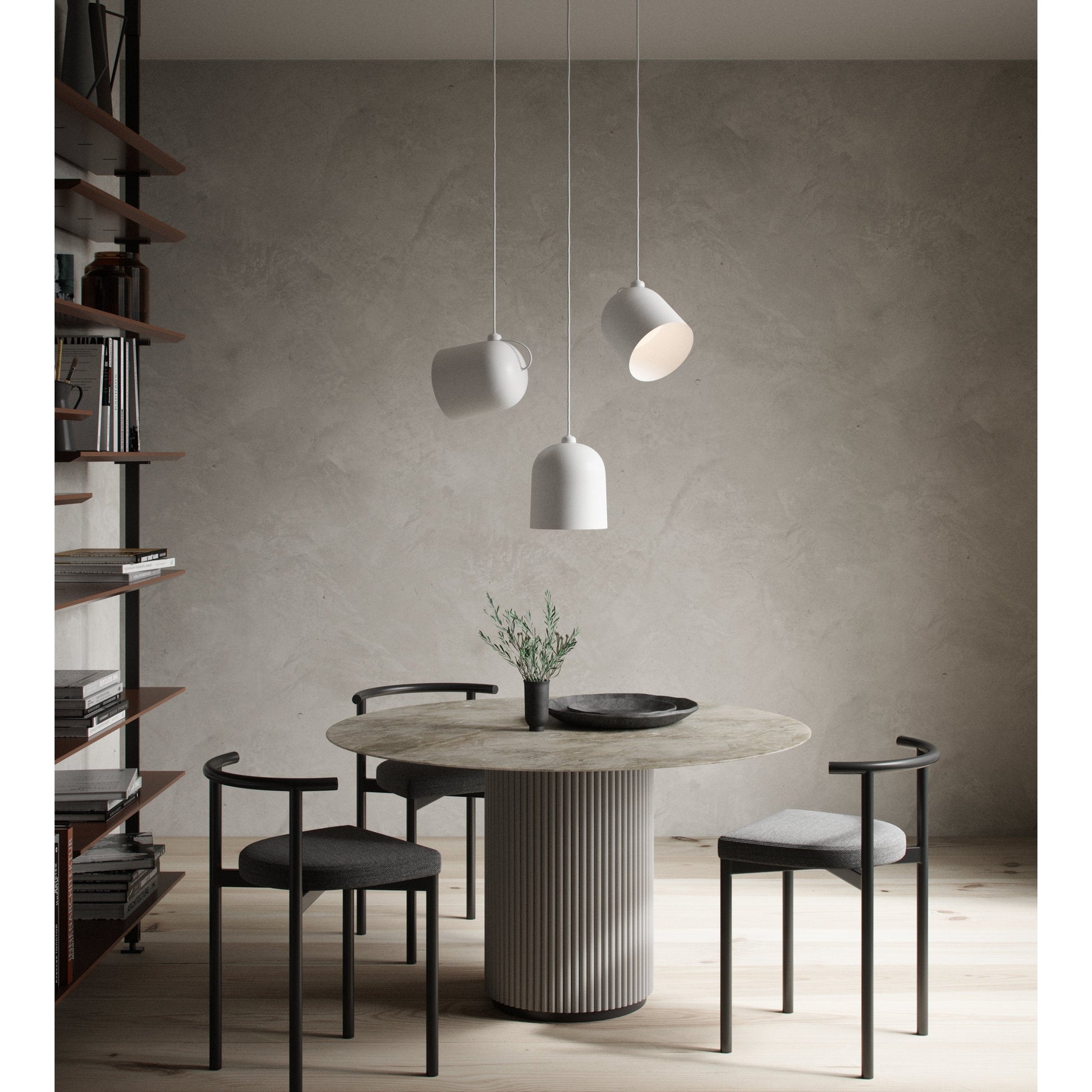 Angle E27 | Pendant | White/Telegrey, Design For The People - ePlafoniera.pl