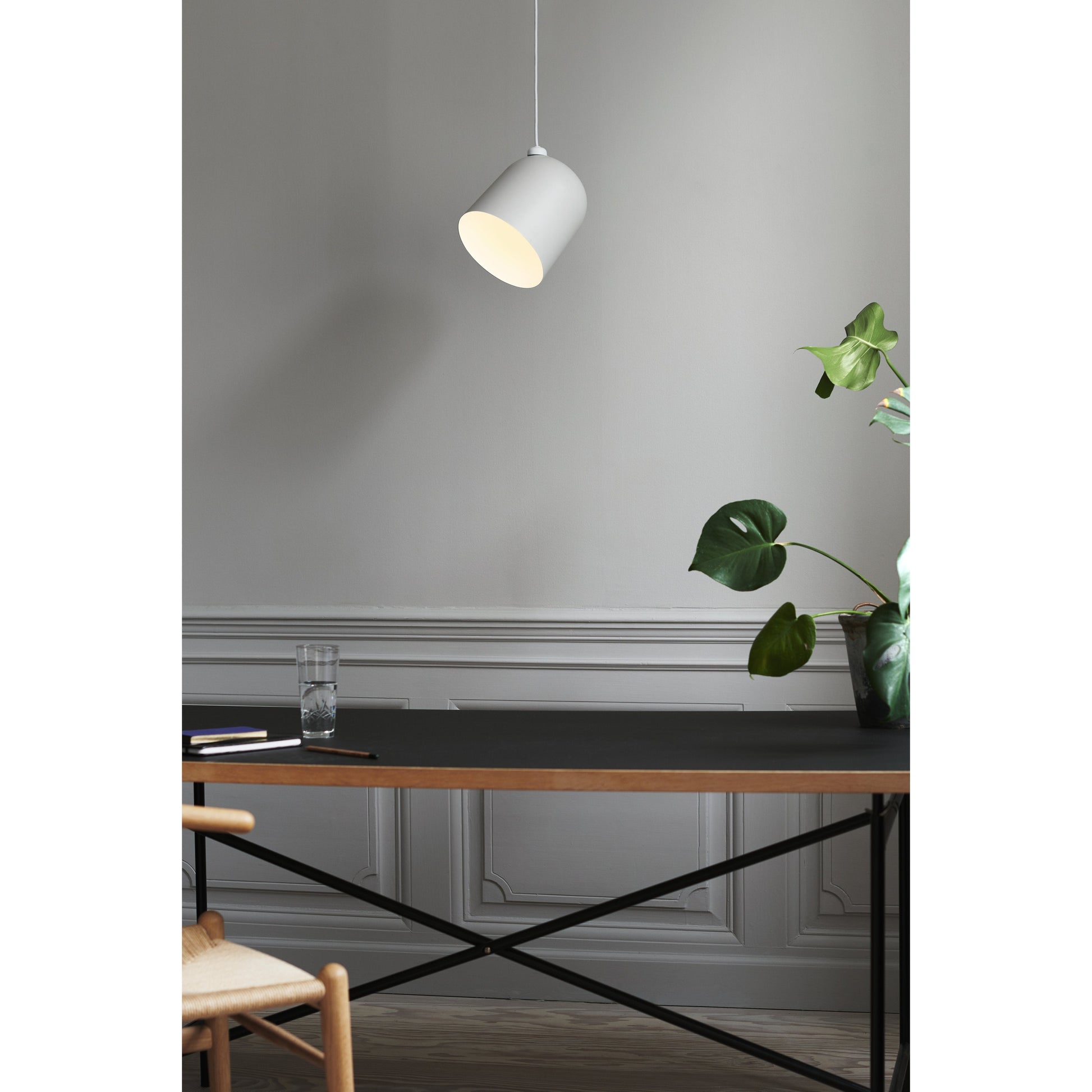 Angle E27 | Pendant | White/Telegrey, Design For The People - ePlafoniera.pl