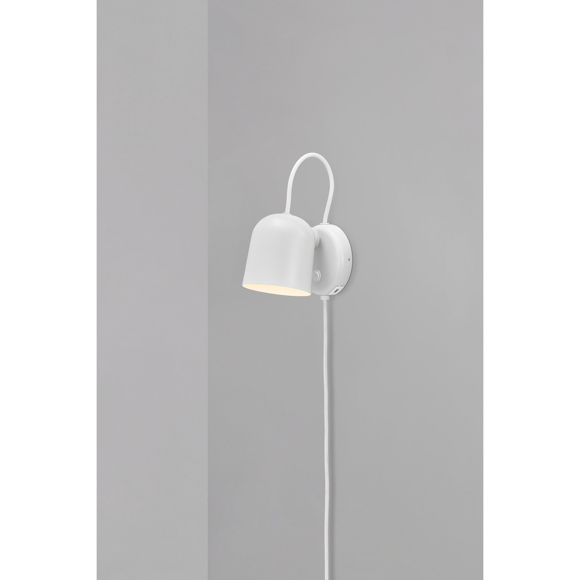 Angle Gu10 | Wall Light | White/Telegrey, Design For The People - ePlafoniera.pl
