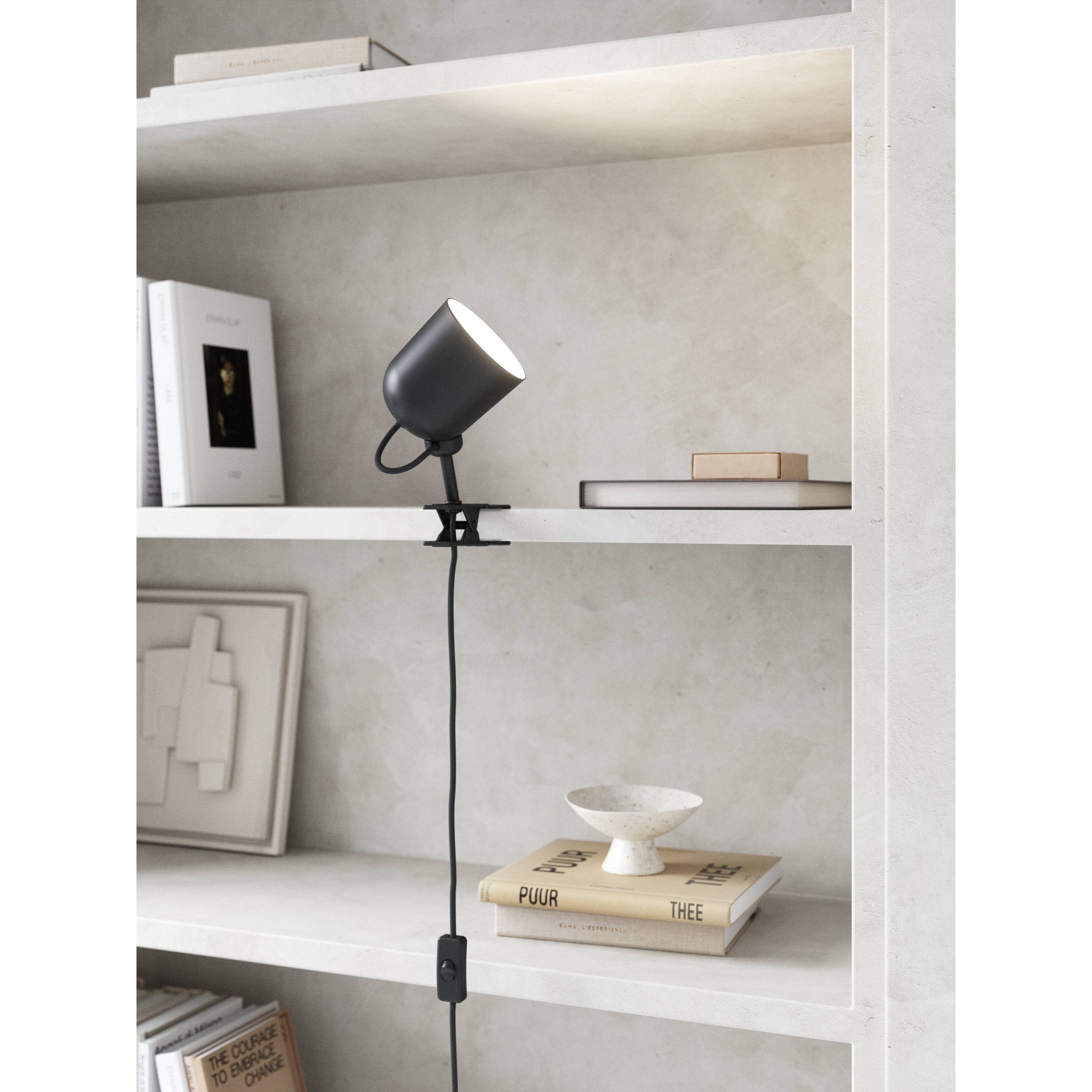 Angle | Clamp Lamp | Black, Design For The People - ePlafoniera