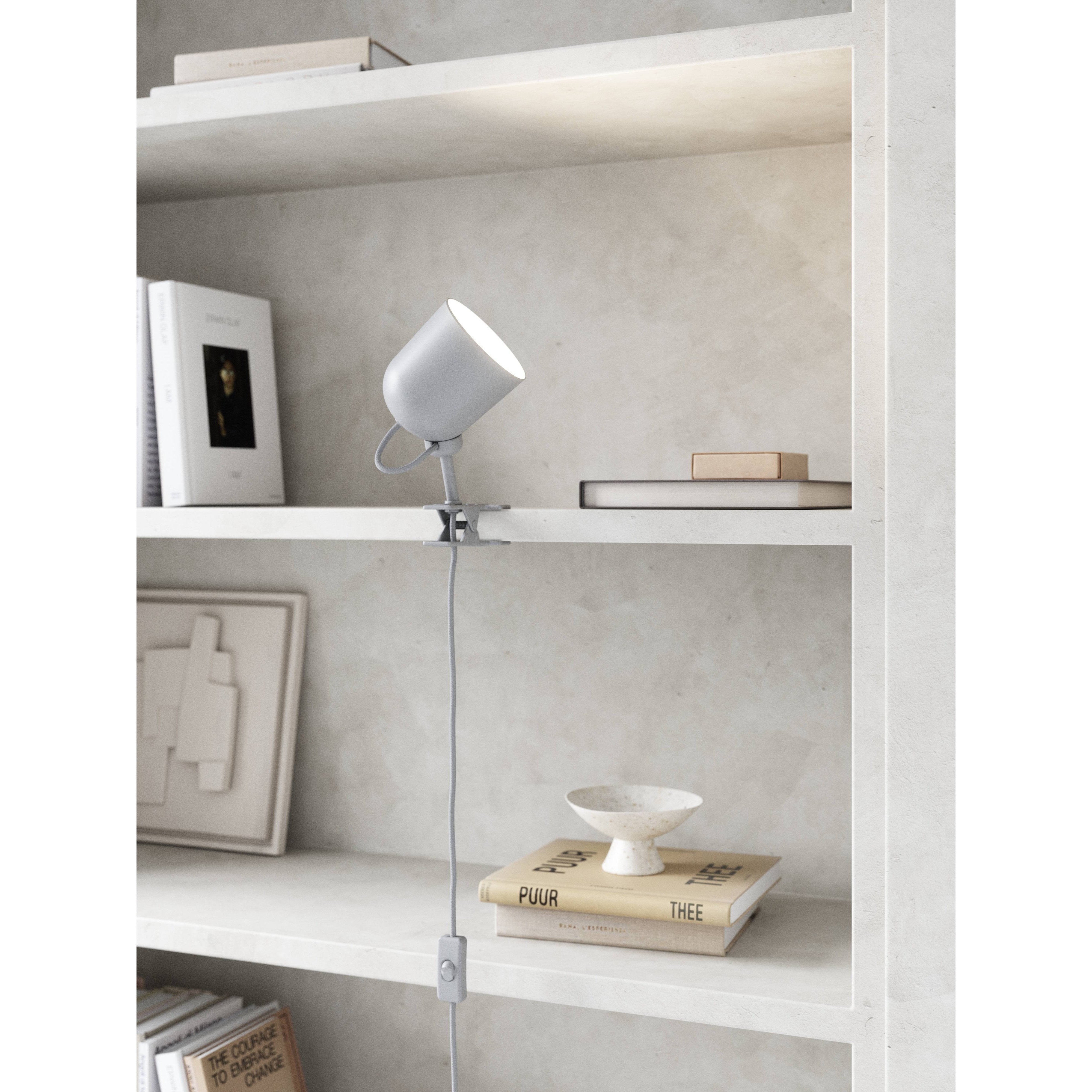 Angle | Clamp Lamp | Grey, Design For The People - ePlafoniera