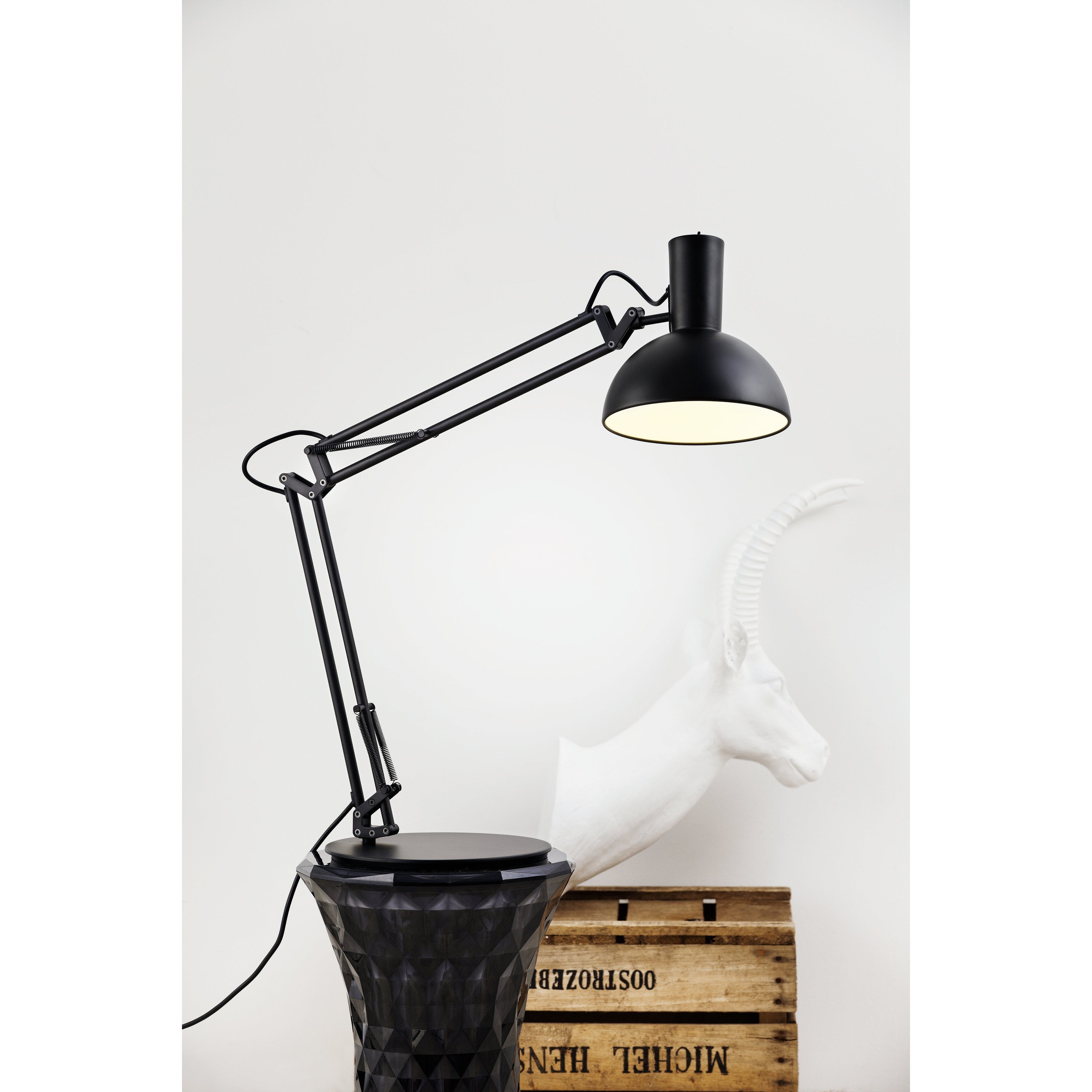 Arki | Table Lamp | Black, Design For The People - ePlafoniera.pl