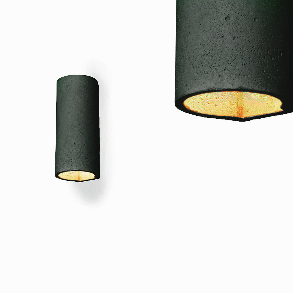 Betonowa lampa ścienna - nowoczesny kinkiet, do salonu sypialni kuchni (LED 2x8W) (Rulon) Loftlight
