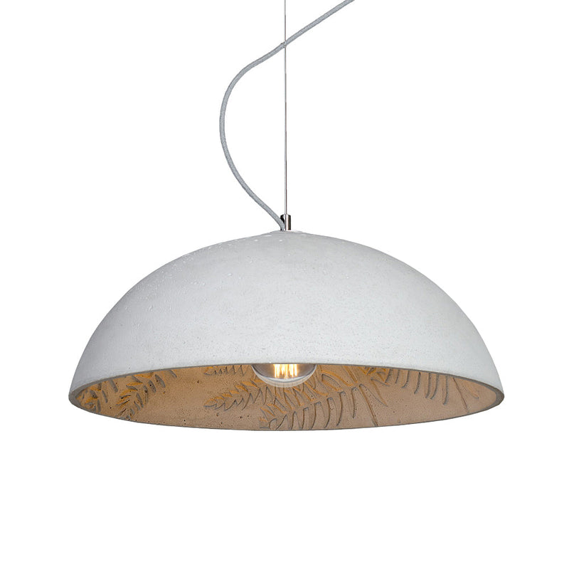 Betonowa lampa wisząca - nowoczesna industrialna 60cm, do salonu sypialni (1xE27) (Jungle) Loftlight