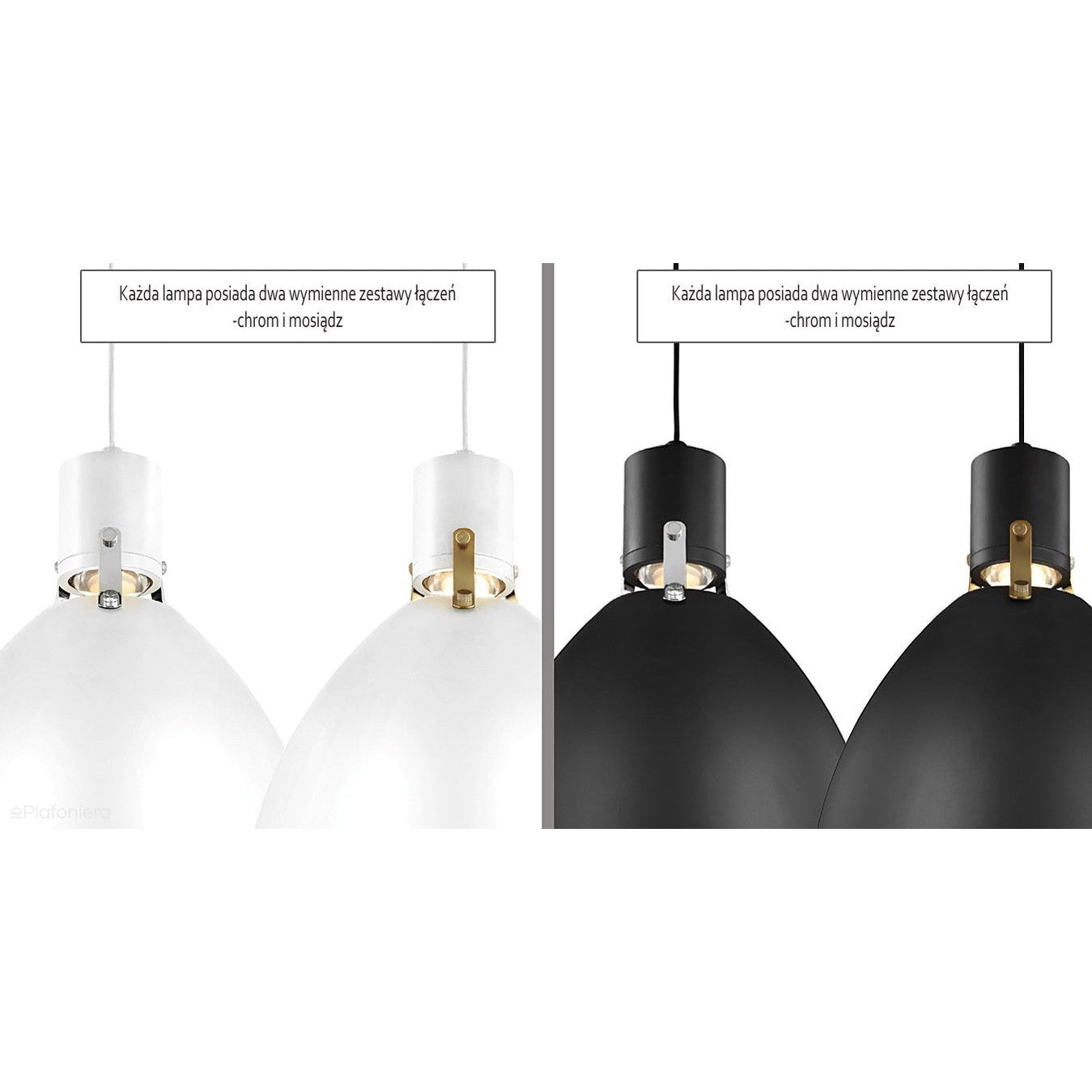 Biała lampa loftowa LED, Brynne - Feiss (flat white)