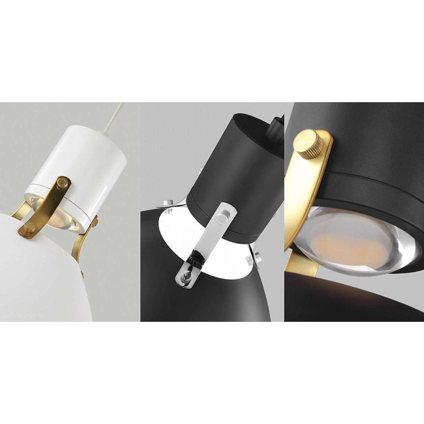 Biała lampa loftowa LED, Brynne - Feiss (flat white)