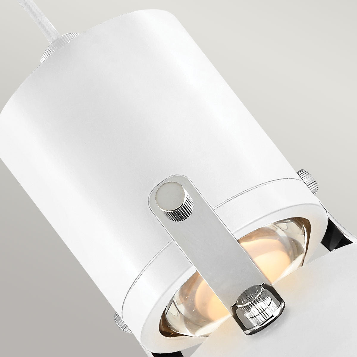 Biała lampa loftowa LED, Brynne - Feiss (flat white)